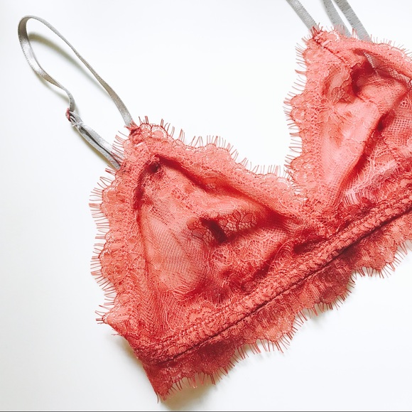 Free People Other - FP Red Bedroom Eyes Bralette